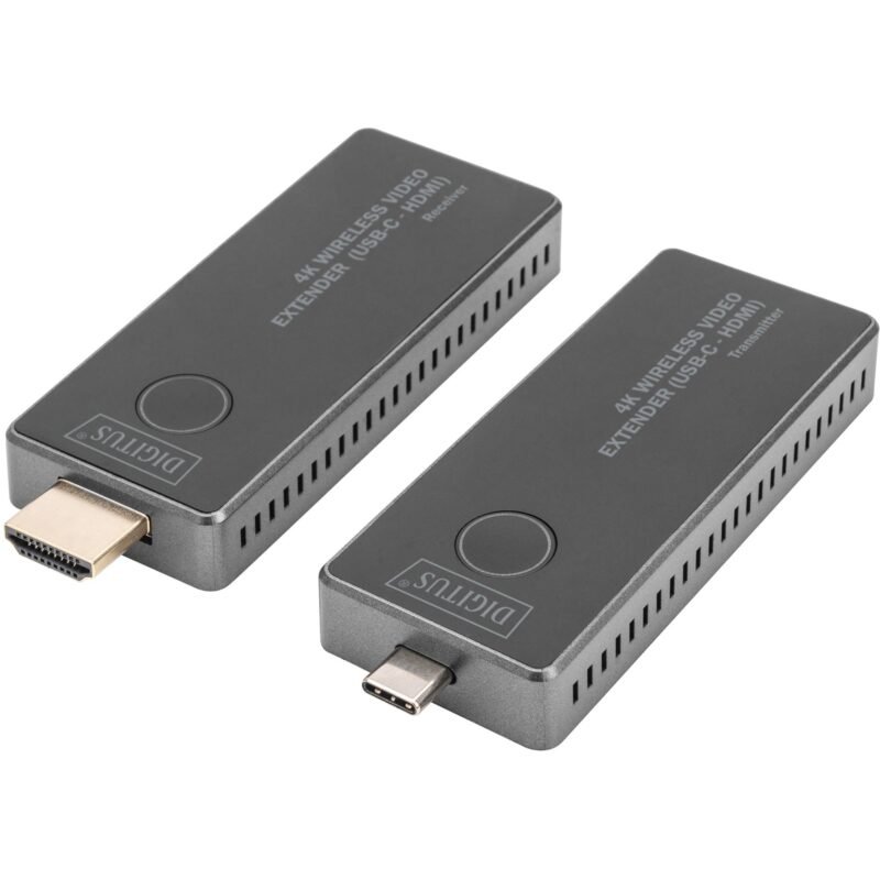 Digitus 4K Wireless Video Extender USB-C > HDMI Negro