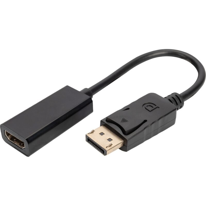 Digitus Adapter / Konverter DisplayPort > HDMI Negro