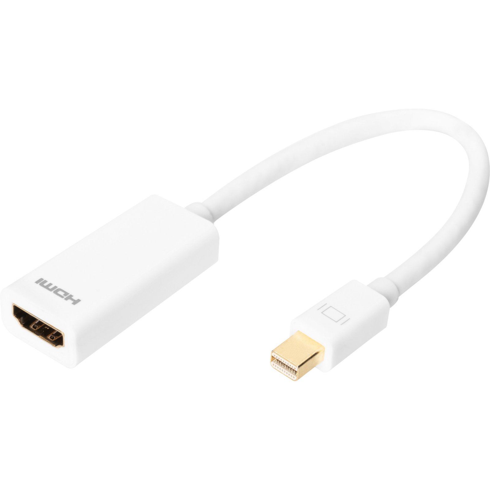 Digitus Adapterkabel mini DisplayPort > HDMI Blanco