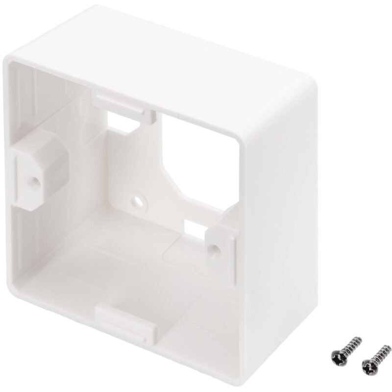 Digitus Aufputzrahmen DN-93803 para Keystone Leerdosen Blanco