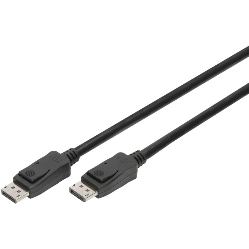 Digitus DisplayPort conexiones Negro