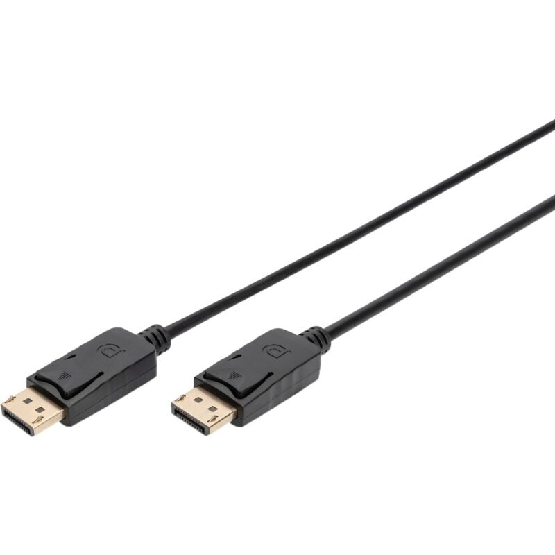 Digitus DisplayPort conexiones Negro