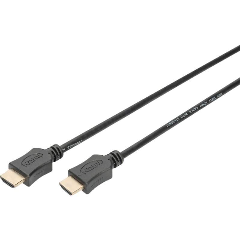 Digitus HDMI High Speed conexiones Negro