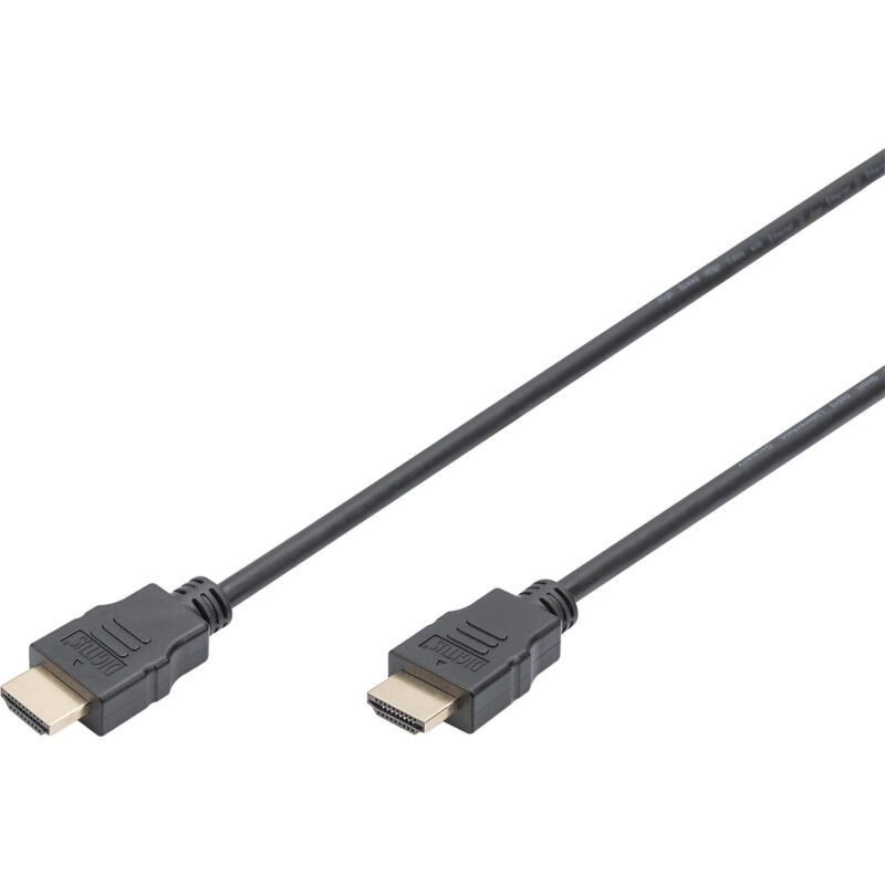 Digitus HDMI High Speed conexiones Negro