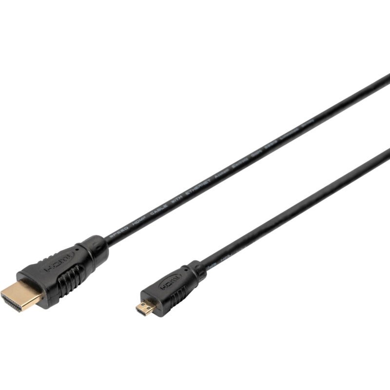 Digitus HDMI High Speed Kabel con Ethernet Negro