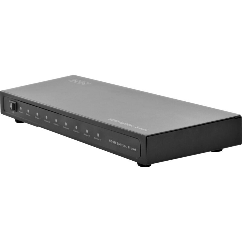Digitus HDMI Splitter 1>8 Negro