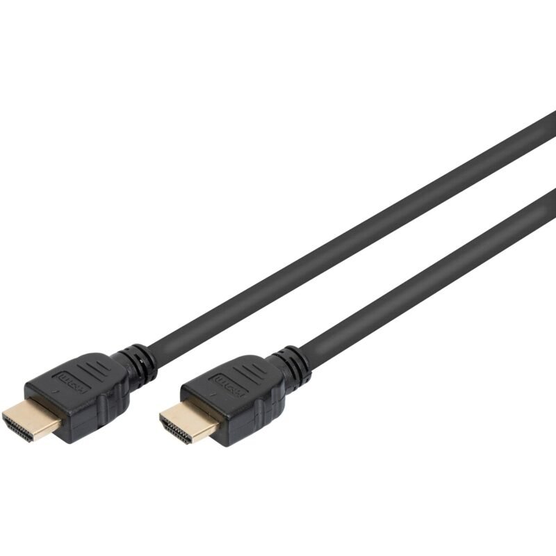 Digitus HDMI Ultra High Speed conexiones Negro