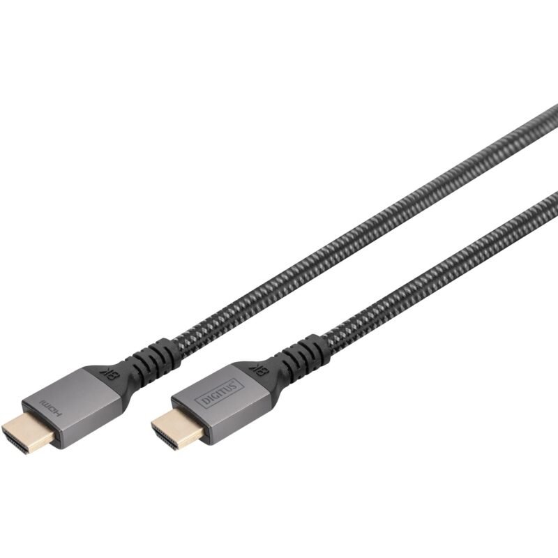 Digitus HDMI Ultra High Speed conexiones Negro