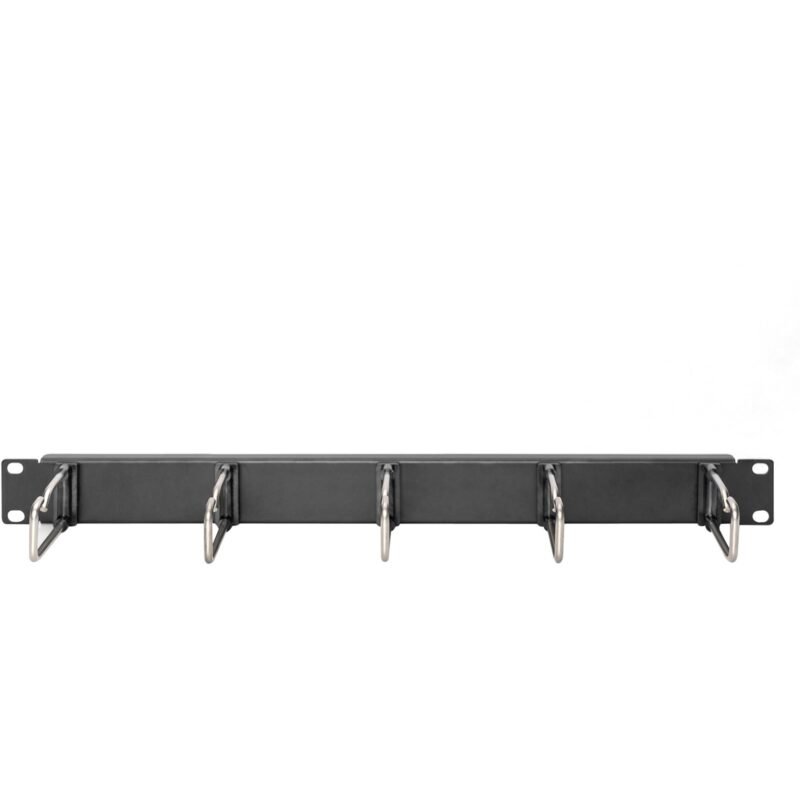 Digitus Kabelrangierpanel con Stahlbügeln para 483 mm (19")-Schränke Negro