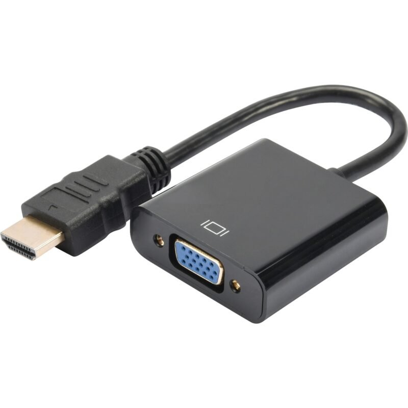 Digitus Konverter HDMI A > VGA Negro