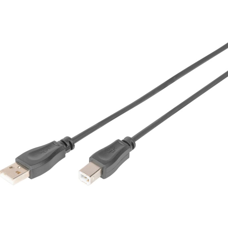 Digitus USB 2.0 conexiones USB-A (macho) > USB-B (macho)