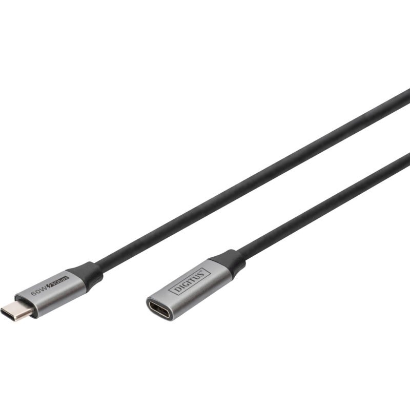 Digitus USB 3.2 Gen 1 Verlängerungskabel Negro