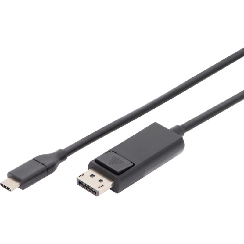 Digitus USB Gen 2 Adapterkabel USB-C > DisplayPort 4K Negro