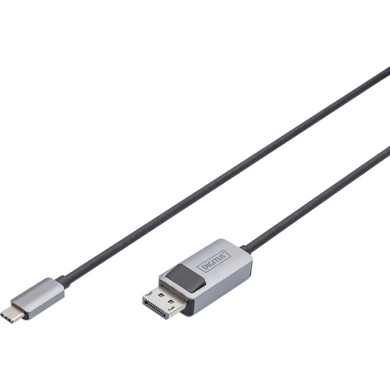Digitus USB4 Gen 2x2 Adapterkabel USB-C > DisplayPort Negro