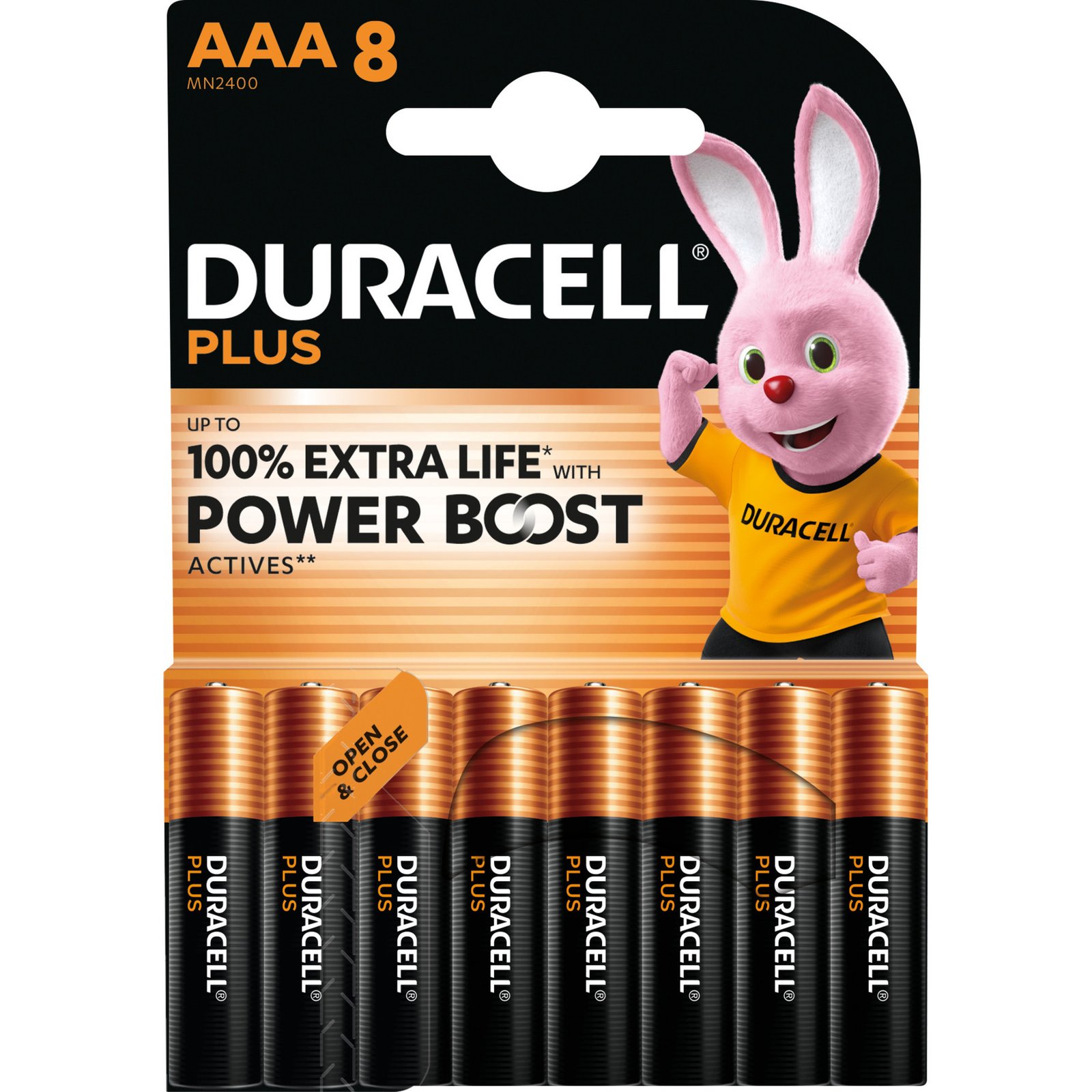Duracell Plus Alkaline Batterie