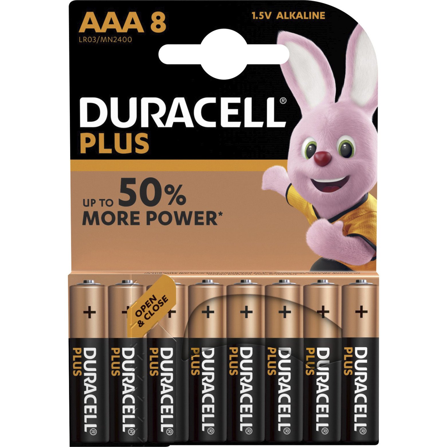Duracell Plus Alkaline Batterie