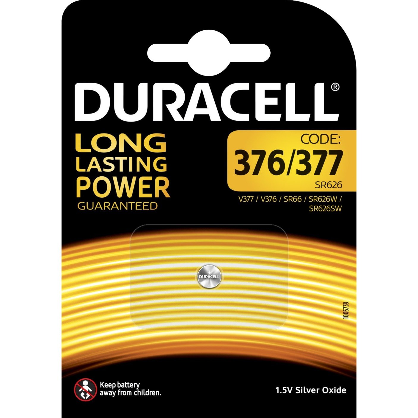 Duracell Uhrenbatterie