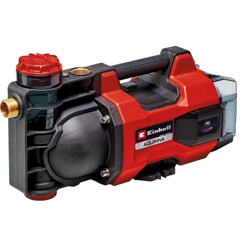 EINHELL Akku-Gartenpumpe AQUINNA 36/34 Rojo