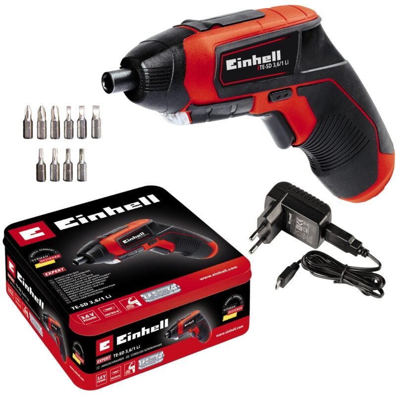 EINHELL Akkuschrauber TE-SD 3 Rojo