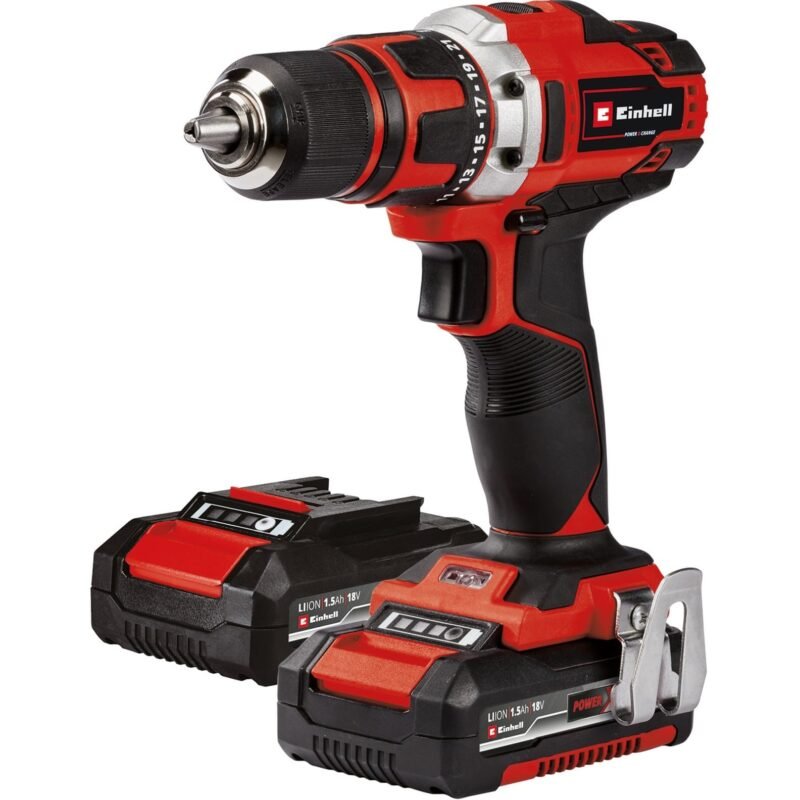 EINHELL Power X-Change Akku-Bohrschrauber TE-CD 18/40-1 Li Rojo
