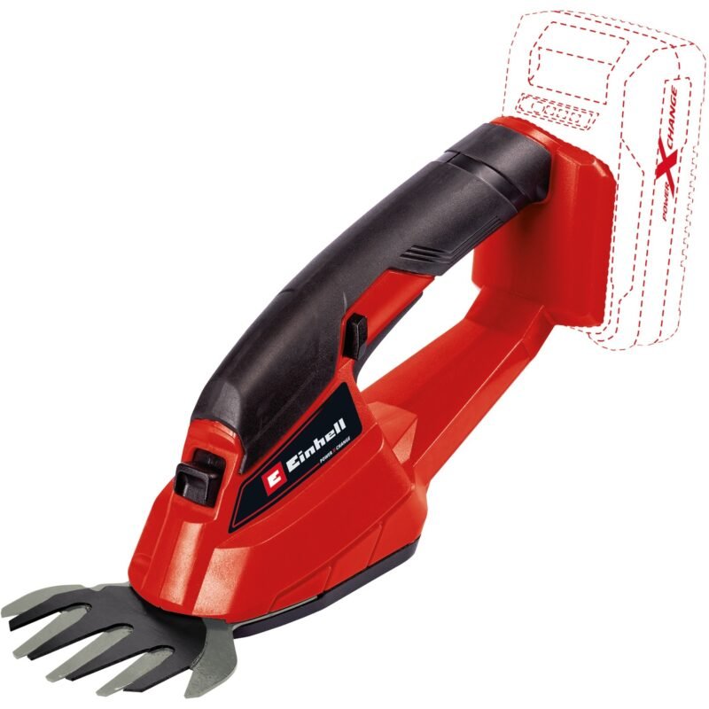 EINHELL Power X-Change Akku-Grasschere GC-CG 18/1 Li-Solo Rojo