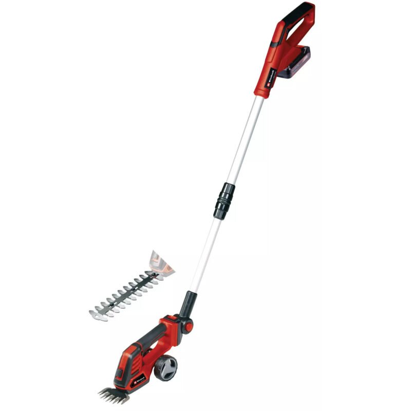 EINHELL Power X-Change Akku-Grasschere/ -Strauchschere GE-CG 18/100 Li T Rojo