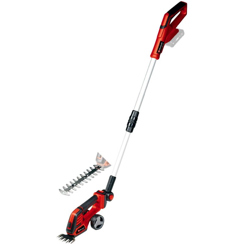 EINHELL Power X-Change Akku-Grasschere/ -Strauchschere GE-CG 18/100 Li T-Solo Rojo