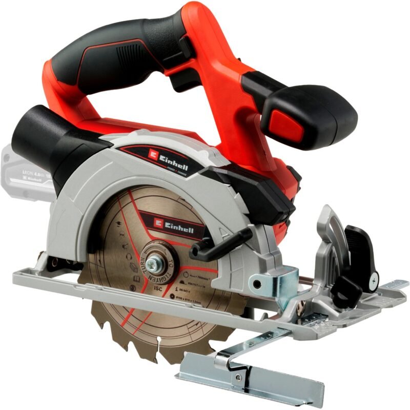 EINHELL Power X-Change Akku-Handkreissäge TE-CS 18/150 Li-Solo Rojo