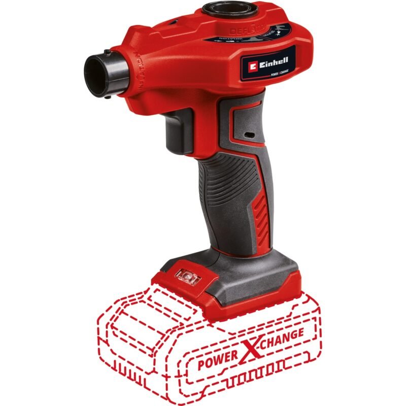 EINHELL Power X-Change Akku-Luftpumpe CE-AP 18 Li-Solo Rojo