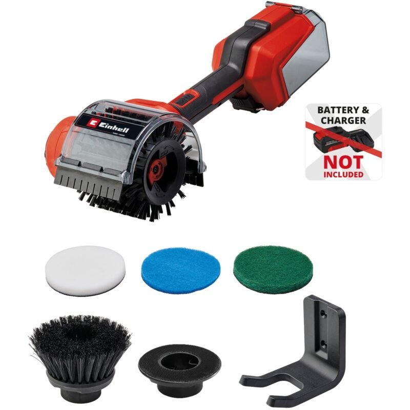 EINHELL Power X-Change Akku-Oberflächenbürste PICOBELLA 18/90 Rojo
