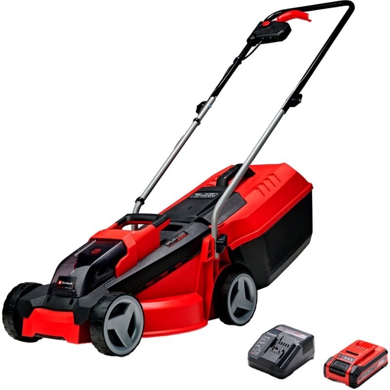 EINHELL Power X-Change Akku-Rasenmäher GE-CM 18/30 Li Rojo