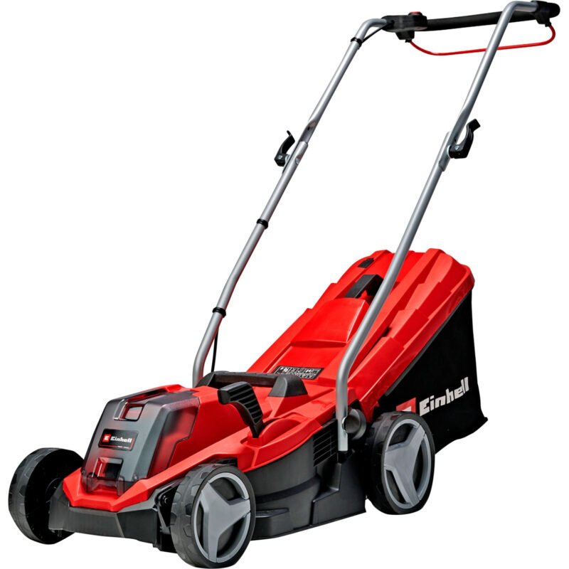EINHELL Power X-Change Akku-Rasenmäher GE-CM 18/33 Li Kit Rojo