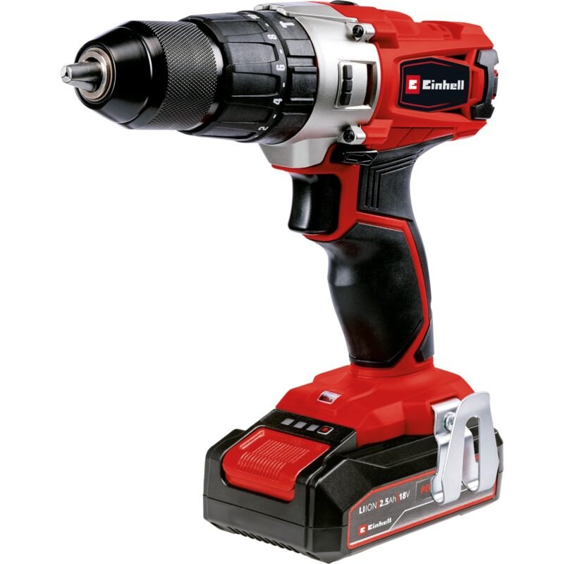 EINHELL Power X-Change Akku-Schlagbohrschrauber TE-CD 18/2 Li-i +22 Rojo