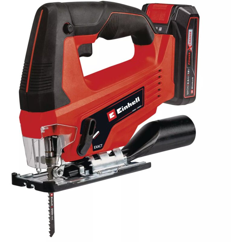 EINHELL Power X-Change Akku-Stichsäge TC-JS 18/70 Li Rojo