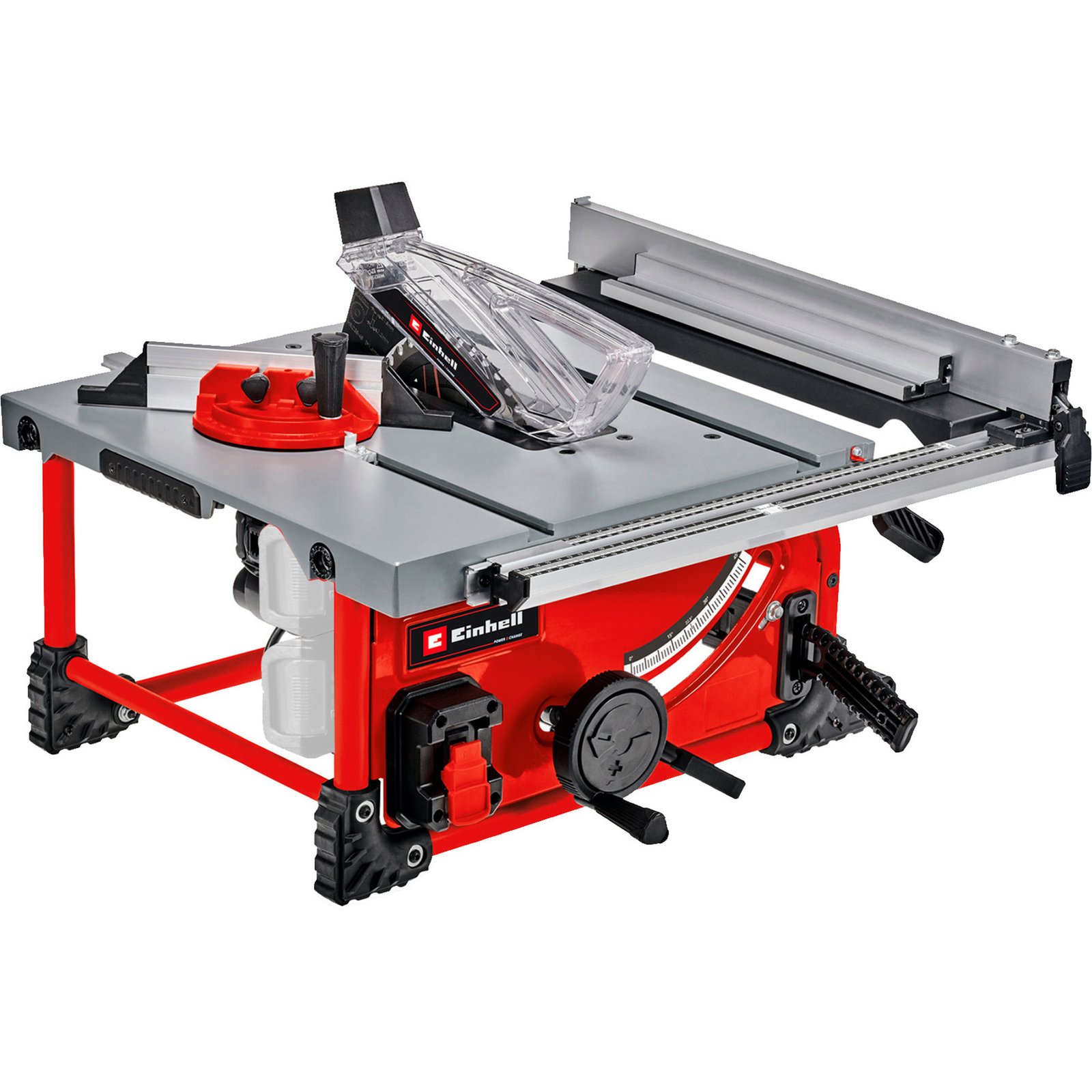 EINHELL Power X-Change Akku-Tischkreissäge TE-TS 36/210 Li-Solo Rojo