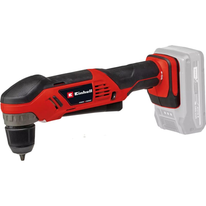 EINHELL Power X-Change Akku-Winkelbohrschrauber TE-AD 18 Li - Solo Rojo