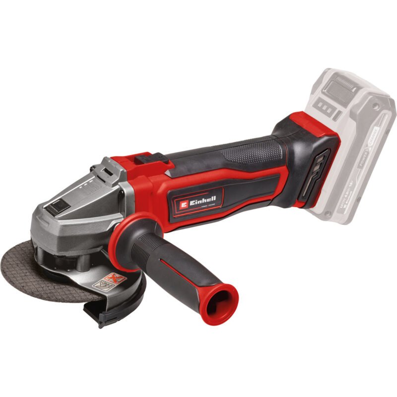 EINHELL Power X-Change Akku-Winkelschleifer TE-AG 18/115 Q Li Solo Rojo