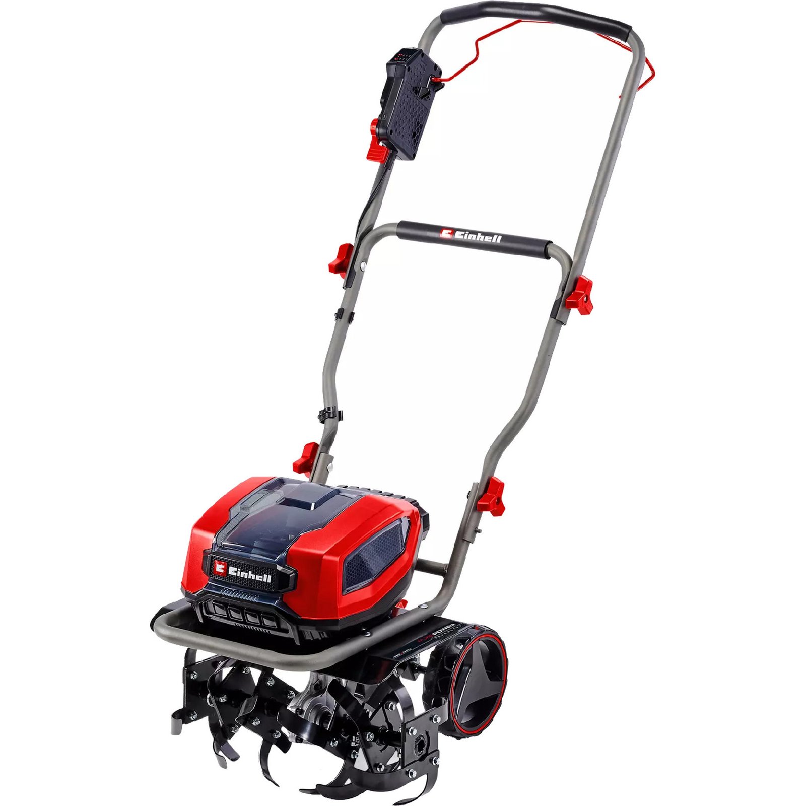 EINHELL Professional Akku-Bodenhacke GP-CR 36/45 Li E BL- Solo Rojo
