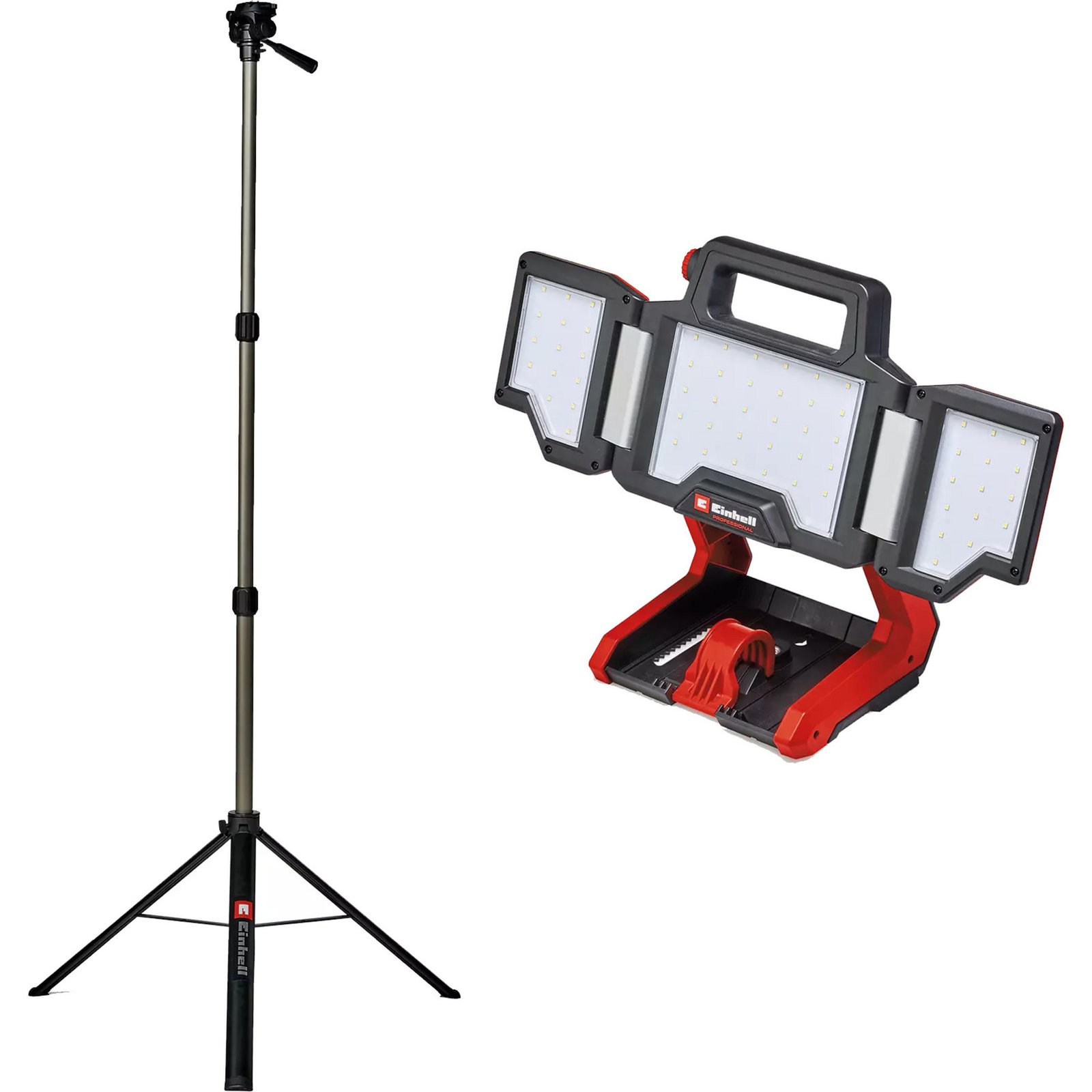 EINHELL Professional Akku-Lampe TP-CL 18/3000 Li Set - Solo Rojo