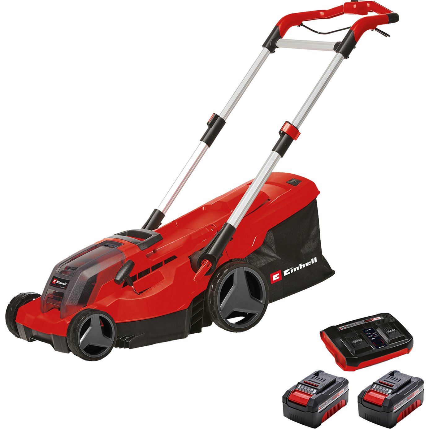 EINHELL Professional Akku-Rasenmäher GP-CM 36/450 3413292 Rojo