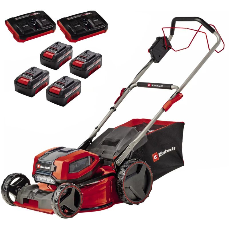 EINHELL Professional Akku-Rasenmäher GP-CM 36/47 S Li BL Rojo