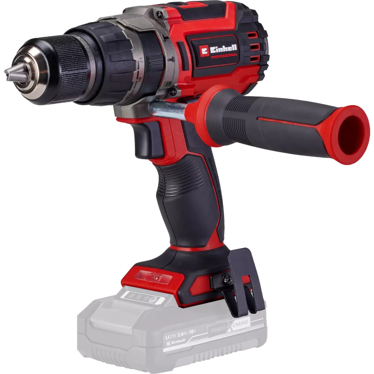 EINHELL Professional Akku-Schlagbohrschrauber TP-CD 18/70 Li-i BL - Solo Negro