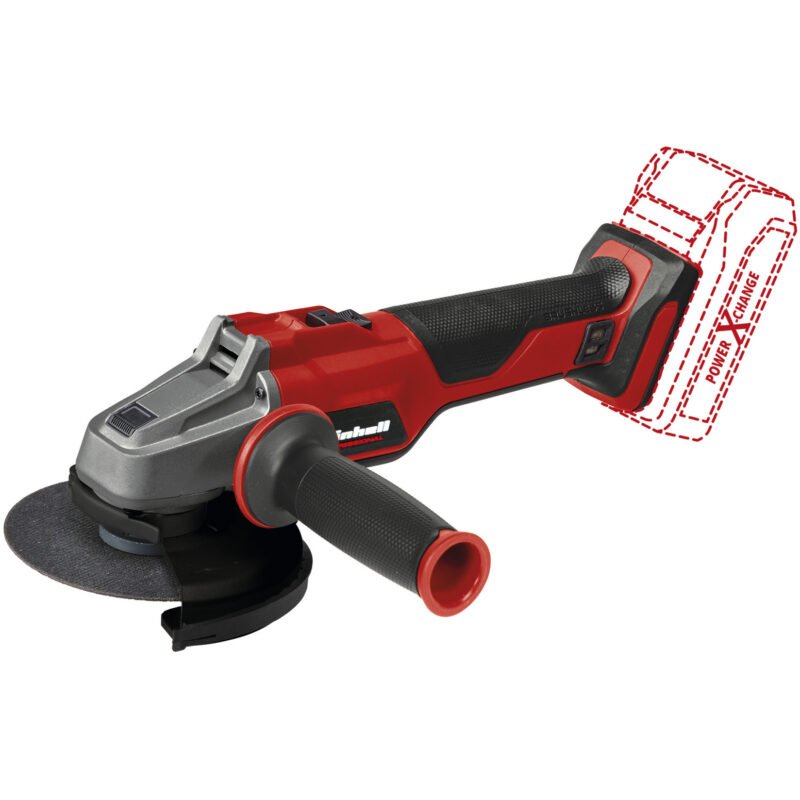 EINHELL Professional Akku-Winkelschleifer AXXIO 18/115 Q Rojo