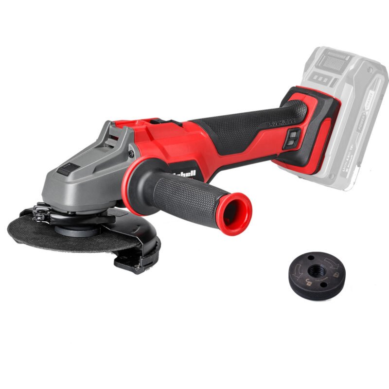 EINHELL Professional Akku-Winkelschleifer AXXIO 18/125 Q Rojo