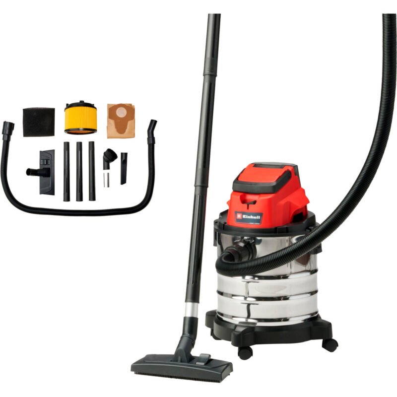 EINHELL TC-VC 18/20 Li S-Solo Rojo