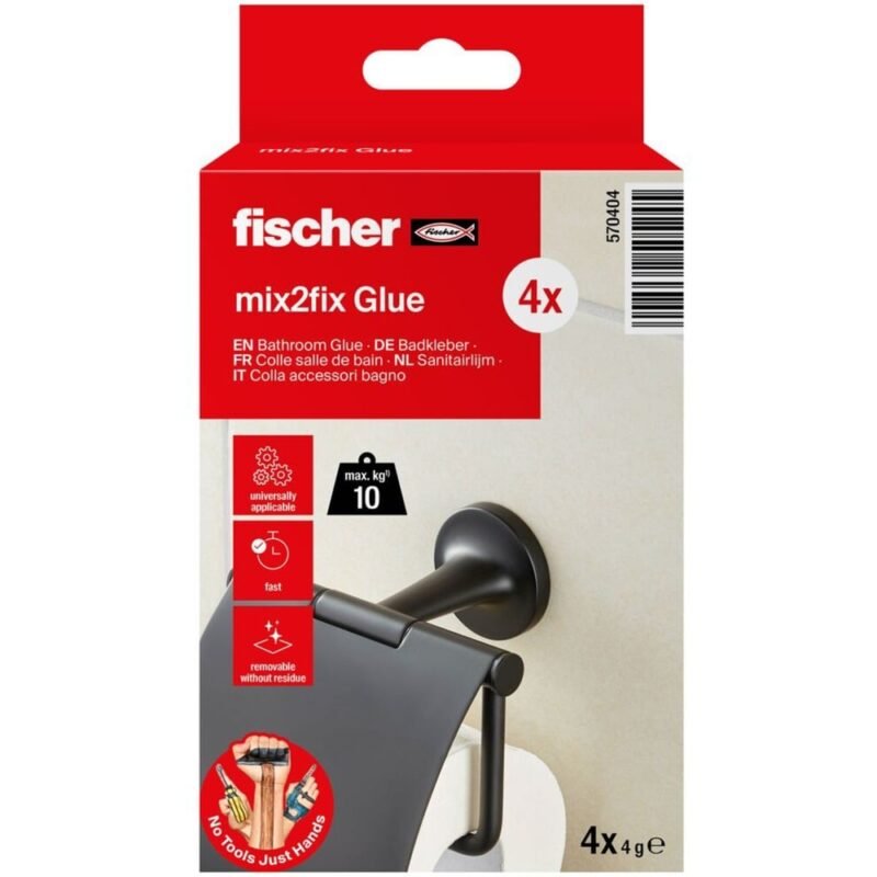 fischer GOW Badkleber Multipack