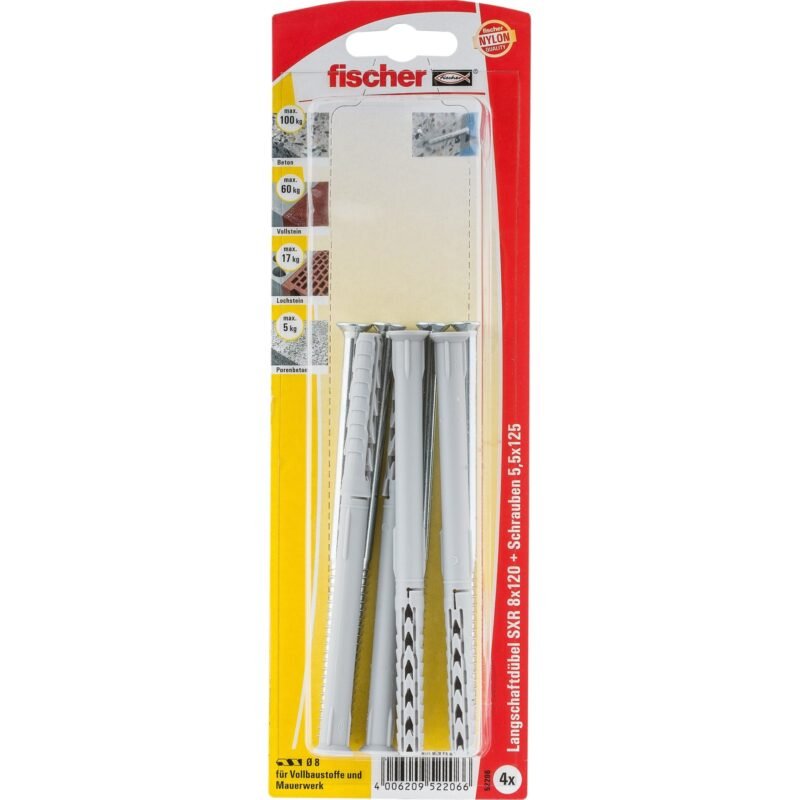 fischer Langschaftdübel SXR 8x120 Z K