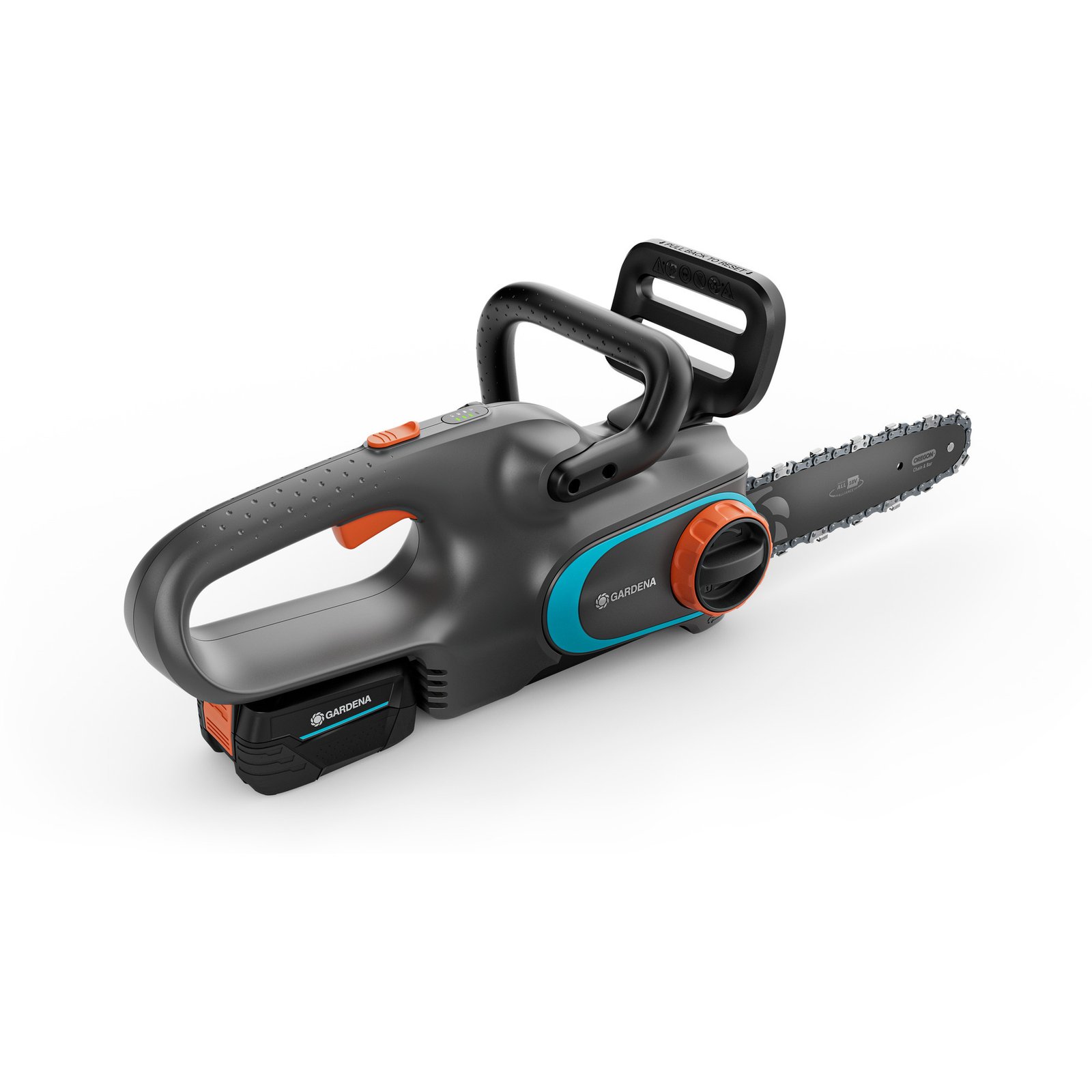 GARDENA Akku-Kettensäge PowerSaw 250/18V P4A solo Gris