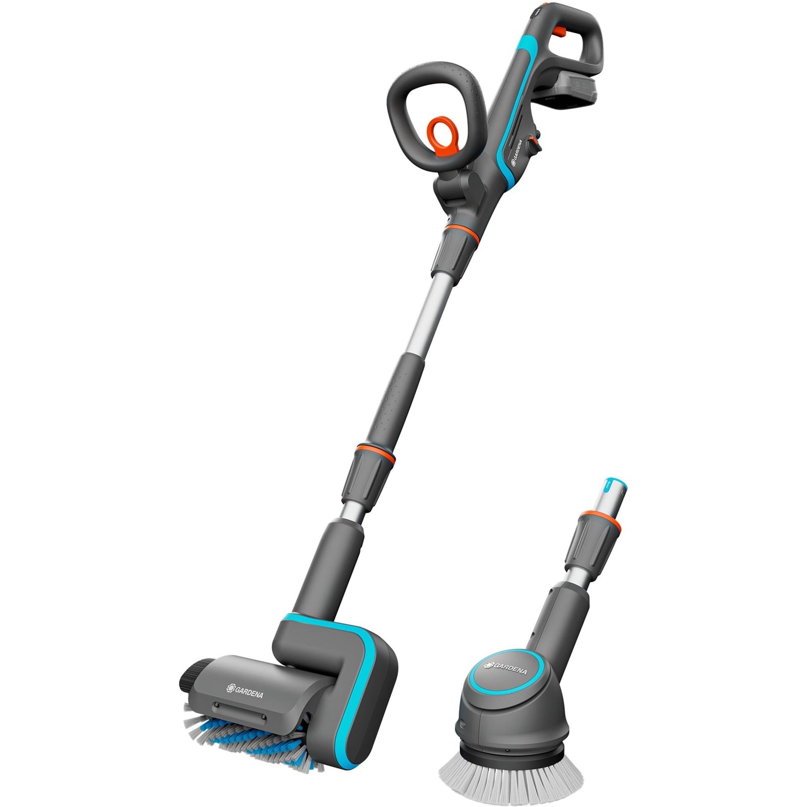 GARDENA Akku-Multi-Reiniger AquaBrush Universal 18V P4A Gris