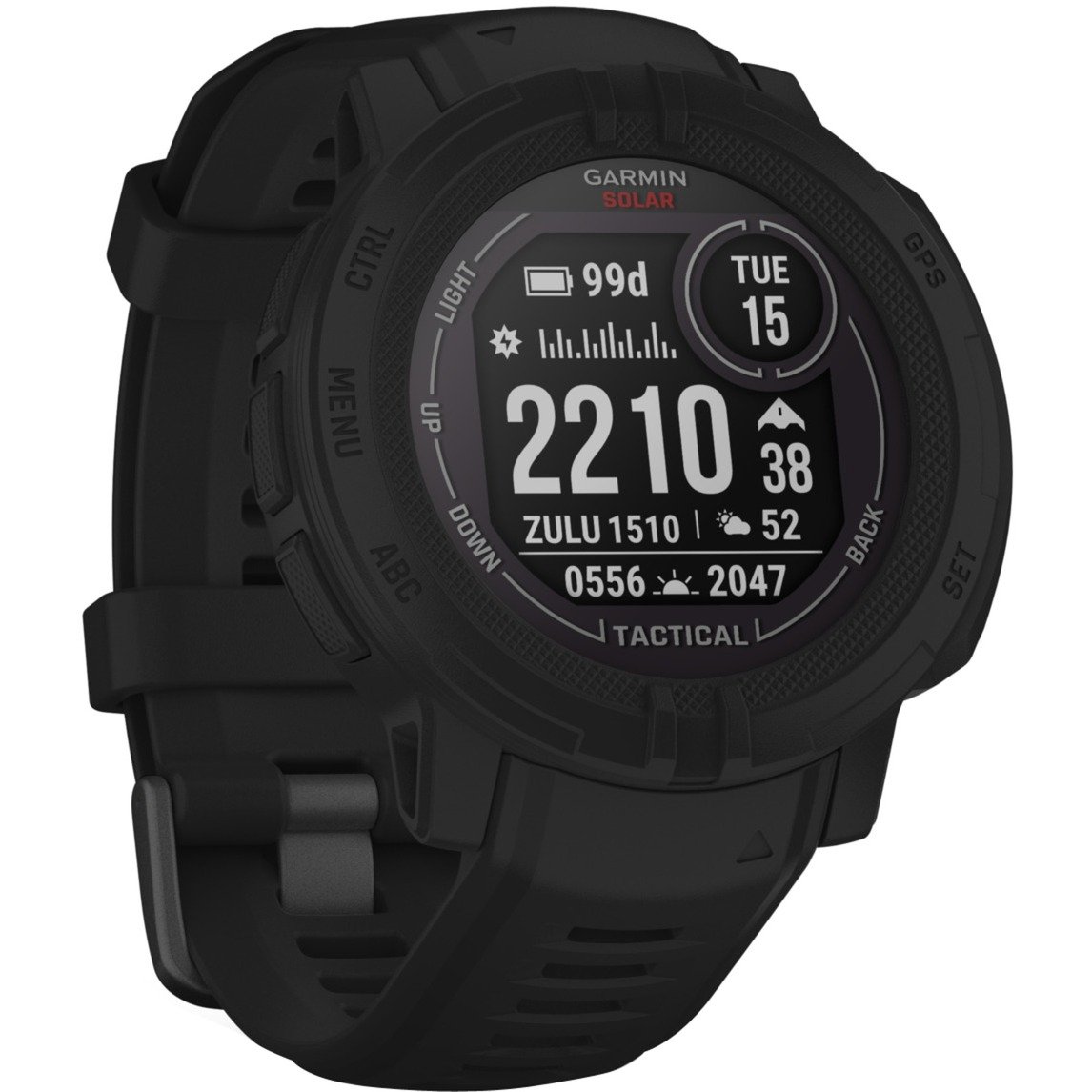 Garmin Instinct 2 Solar Tactical Edition Negro